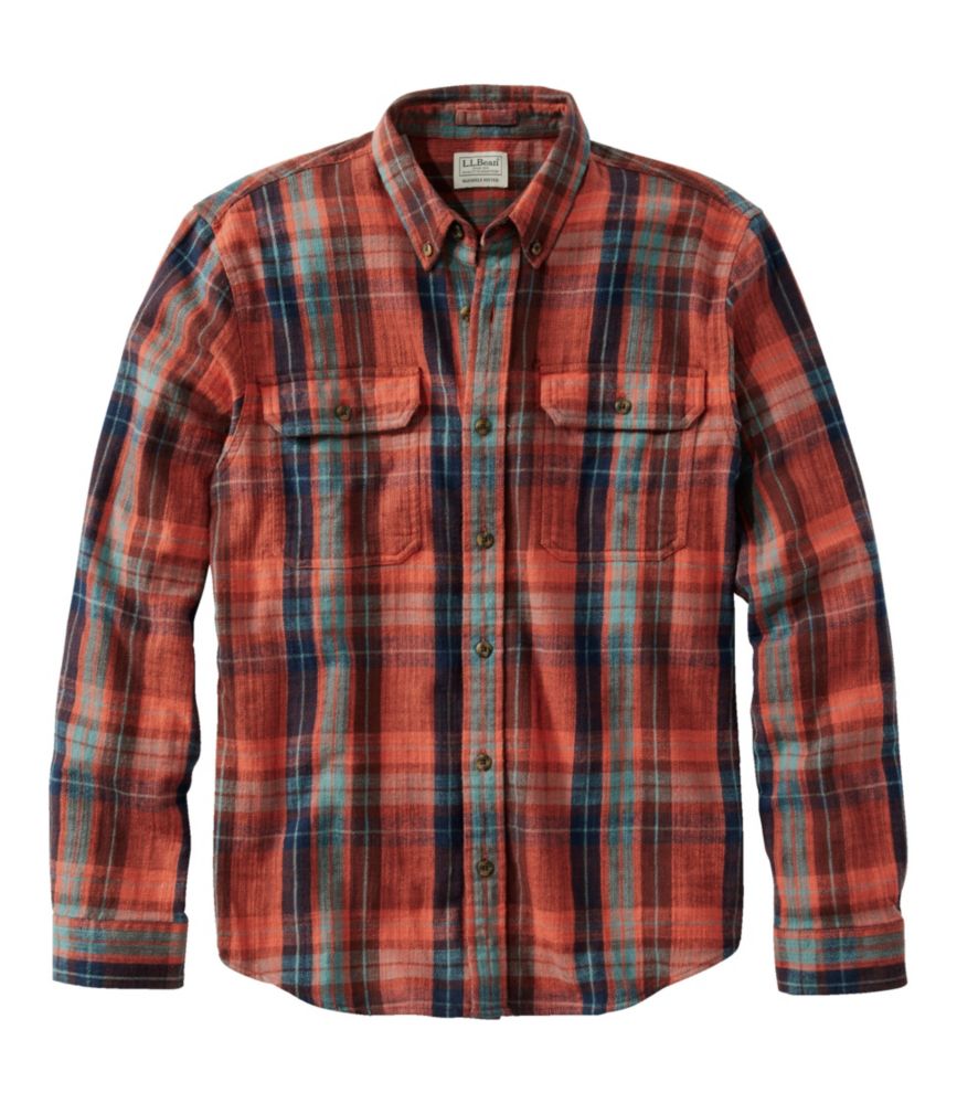 Men's 1912 Field Flannel Shirt, Slightly Fitted Untucked Fit, Plaid