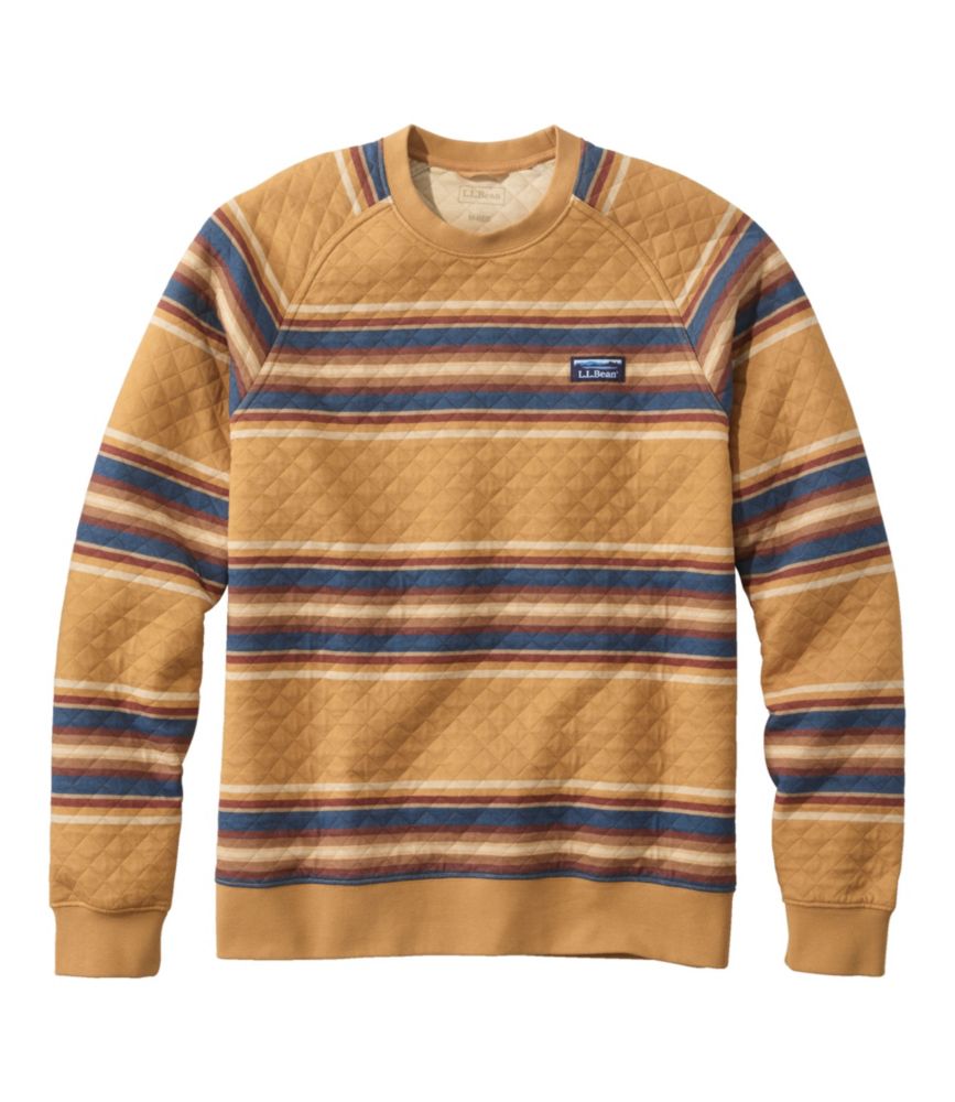 Ll bean mens quilted sweatshirt sale