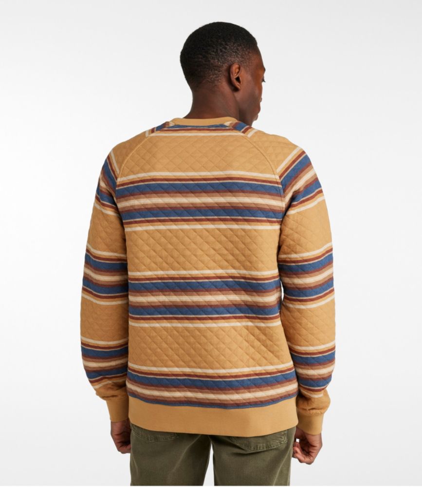 Men's 5 Stripe Sweatshirt Orange/Yellow Purple