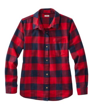 Women's Soft-Brushed Flannel Shirt