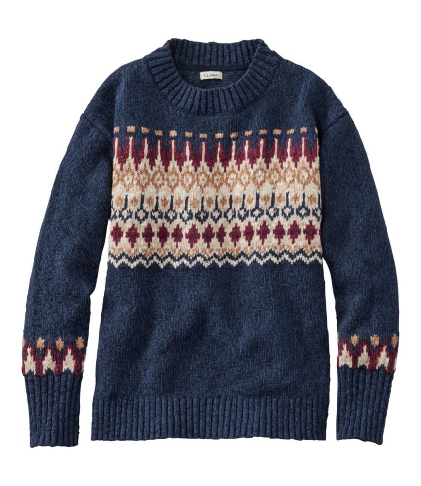 Navy Fair Isle