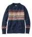  Color Option: Navy Fair Isle, $69.95.