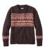  Color Option: Deepest Brown Fair Isle, $69.95.