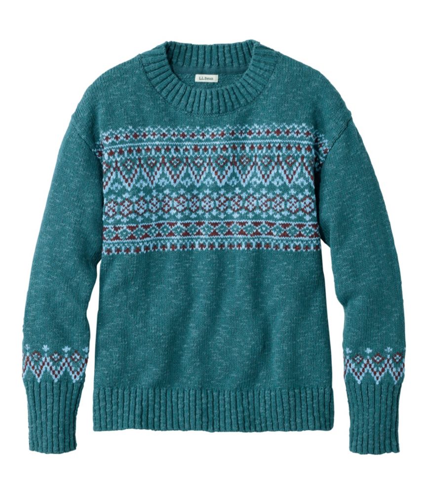 Shade Teal Fair Isle