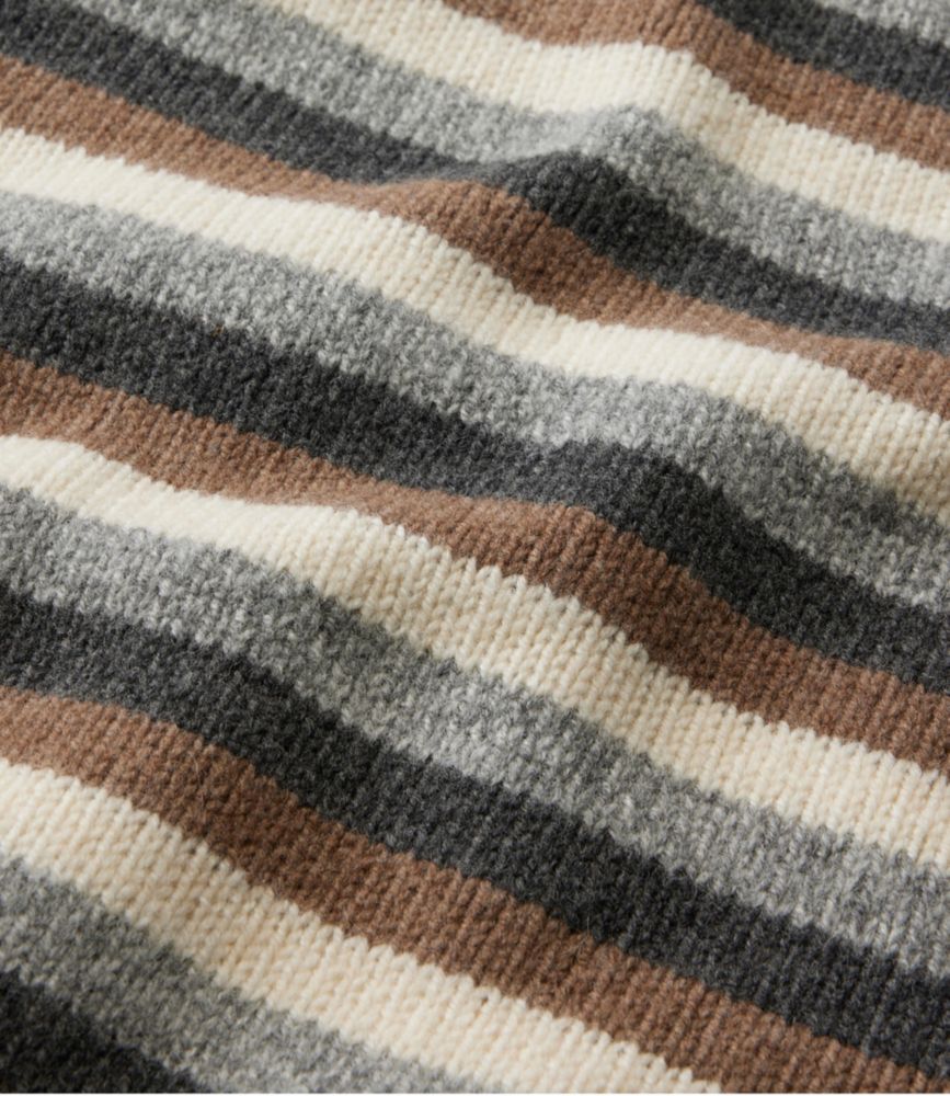 Men's Bean's Classic Ragg Wool Sweater, Crewneck, Stripe