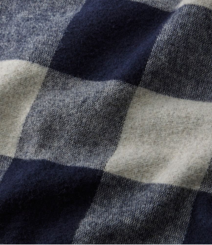 Women's Signature Chamois Tunic, Pattern, Dark Indigo Heather Plaid, small image number 6