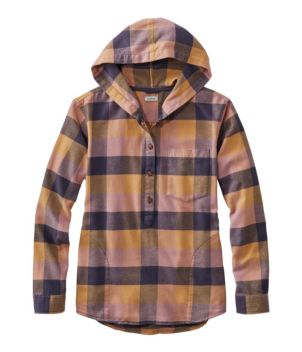 Women's Soft-Brushed Flannel Hoodie