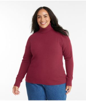 Women's Classic Cashmere Sweater, Turtleneck