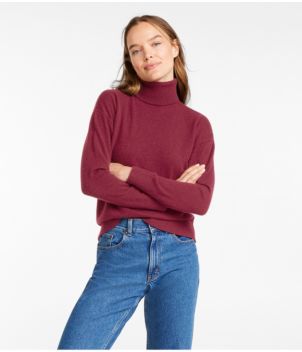 Women's Classic Cashmere Sweater, Turtleneck