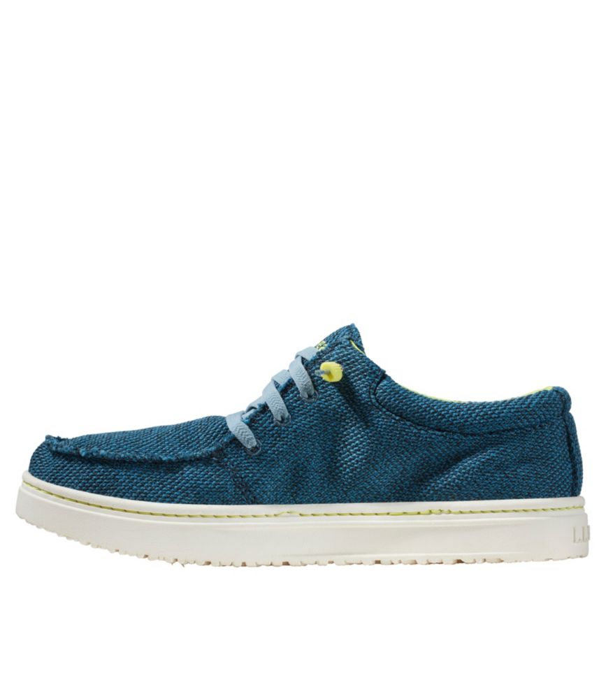 Men's Higgins Beach 4-Eye Slip-Ons, Fabric, Frost Gray, small image number 2