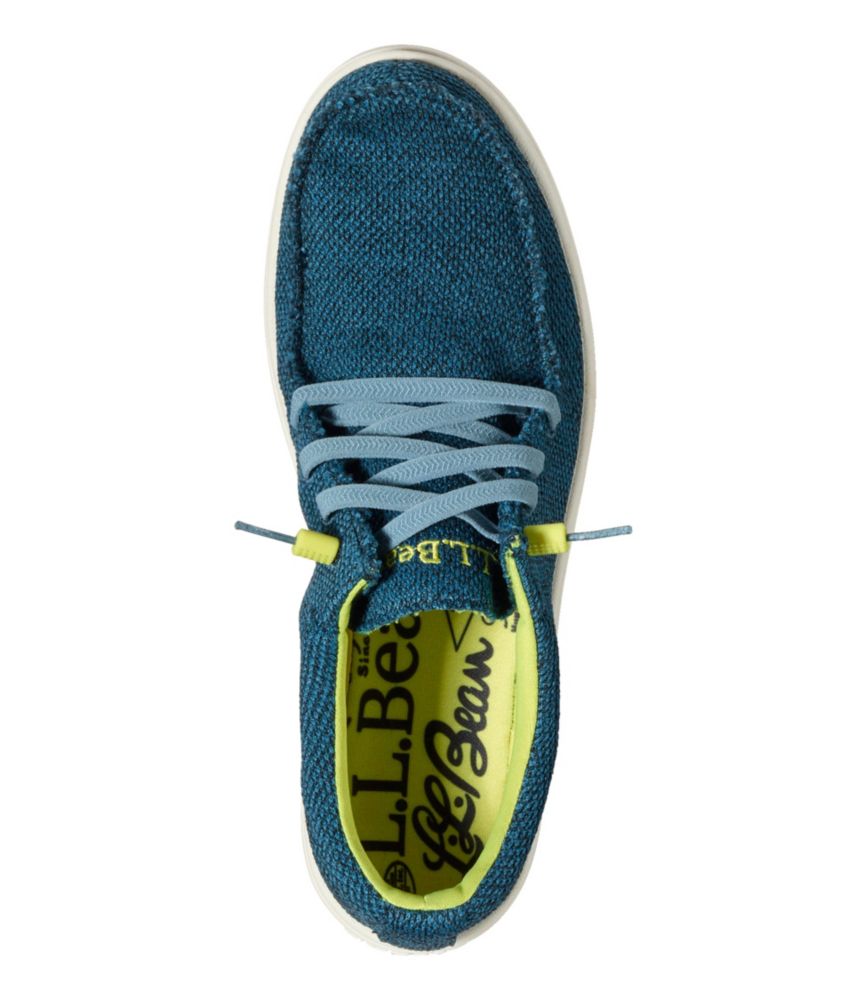 Men's Higgins Beach 4-Eye Slip-Ons, Fabric, Frost Gray, small image number 4