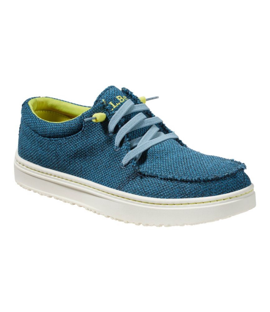 Men's Higgins Beach 4-Eye Slip-Ons, Fabric, Frost Gray, small image number 6