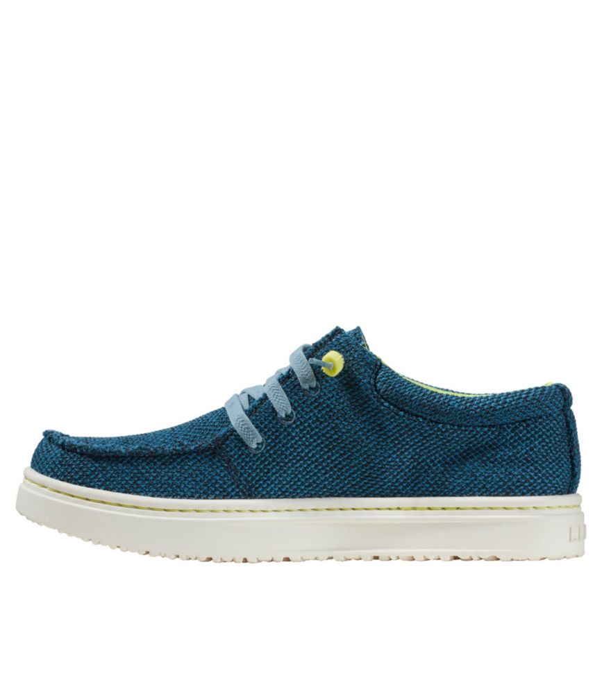 Women's Higgins Beach 4-Eye Slip-Ons, Fabric, Deep Water Blue, small image number 2