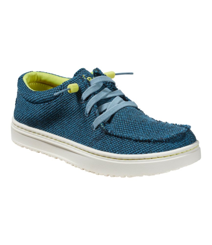 Women's Higgins Beach 4-Eye Slip-Ons, Fabric, Deep Water Blue, small image number 6