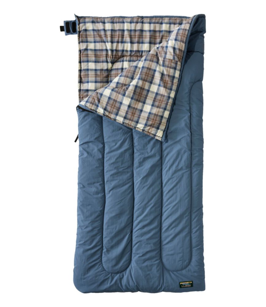 Flannel Lined Camp Sleeping Bag, 40°