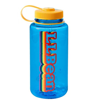 Nalgene Sustain Wide Mouth Water Bottle with L.L.Bean Pride Logo, 32 oz.