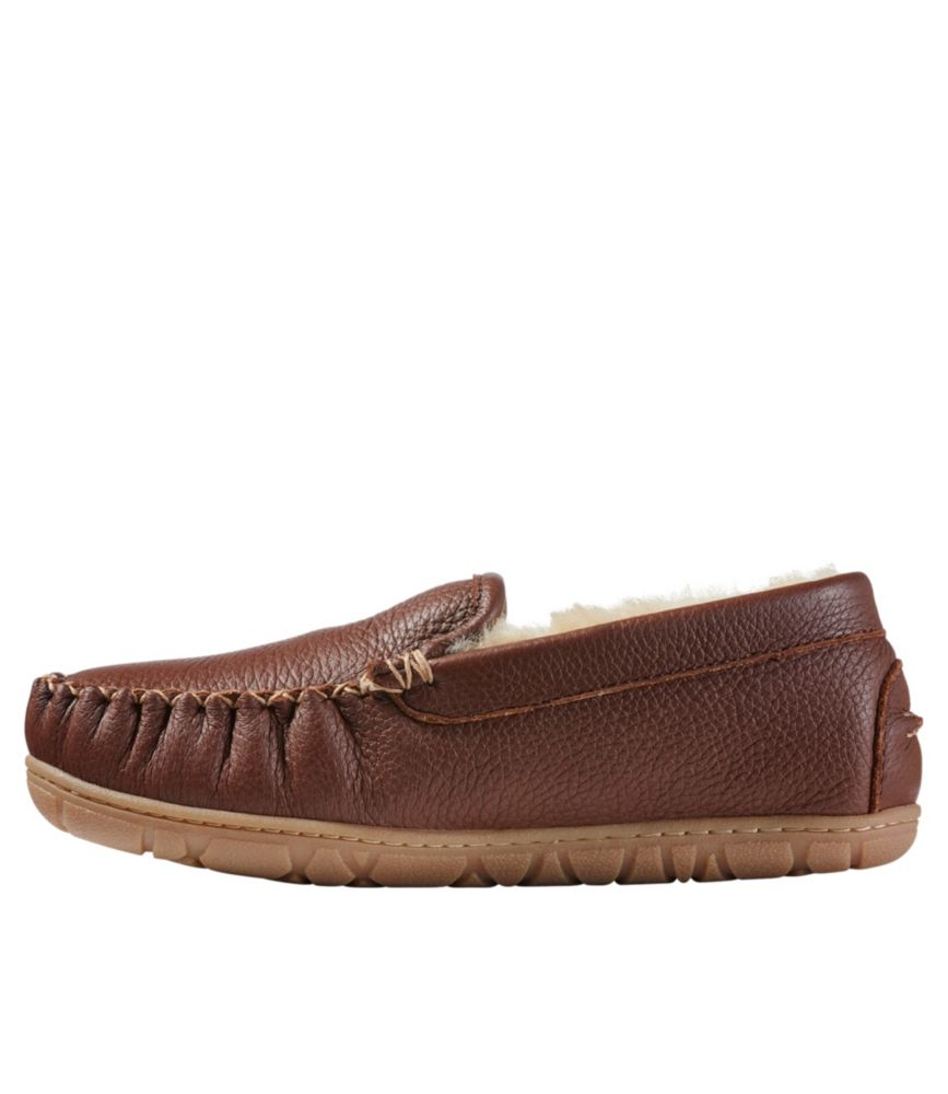 Women's Wicked Good Slippers, Moosehide Venetian, Brown, small image number 2