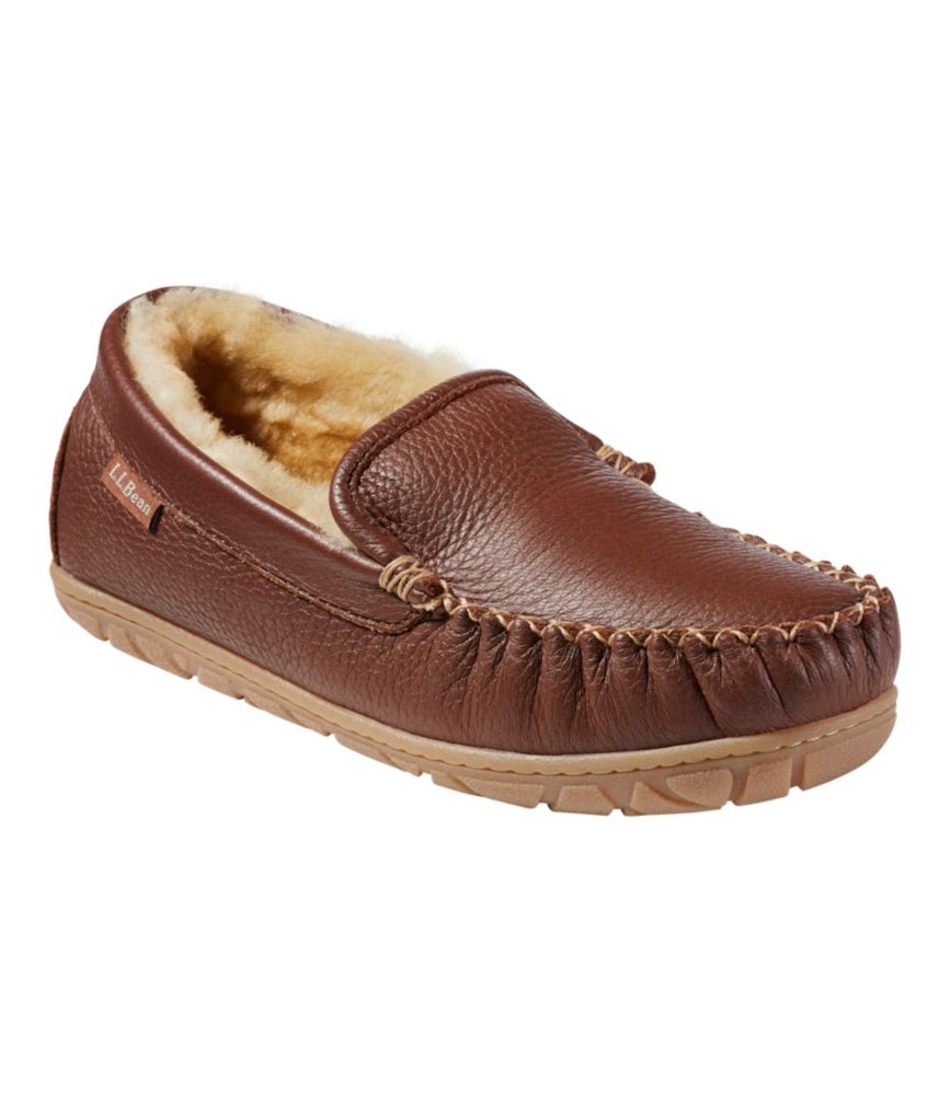 Women's Wicked Good Slippers, Moosehide Venetian, Brown, small image number 6