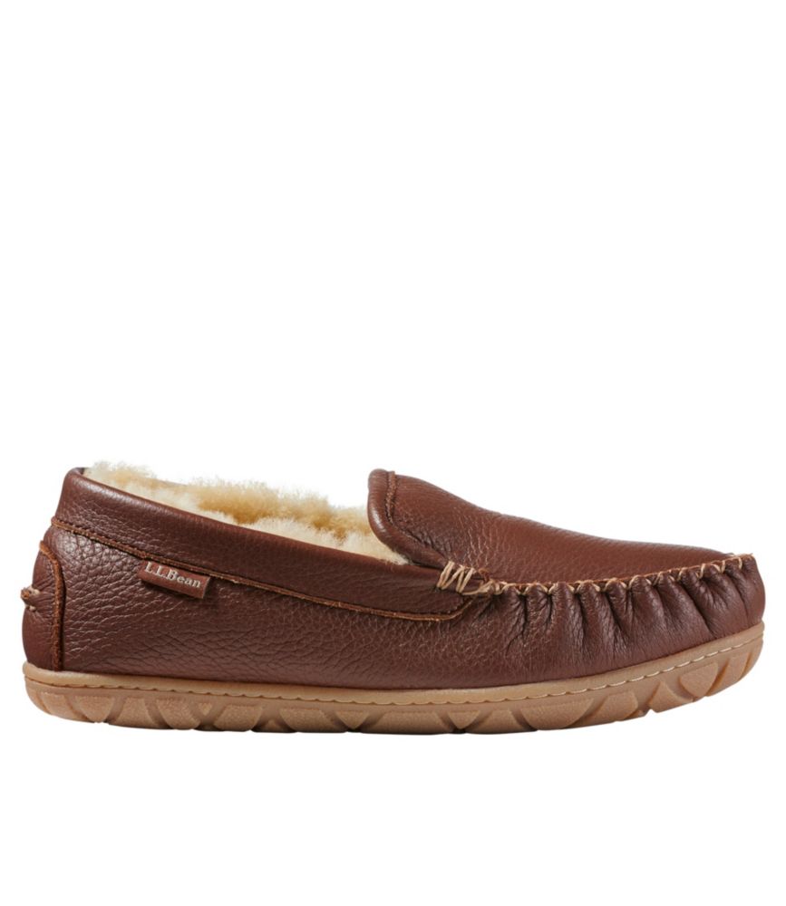 Women's Wicked Good Slippers, Moosehide Venetian, Brown, small image number 1