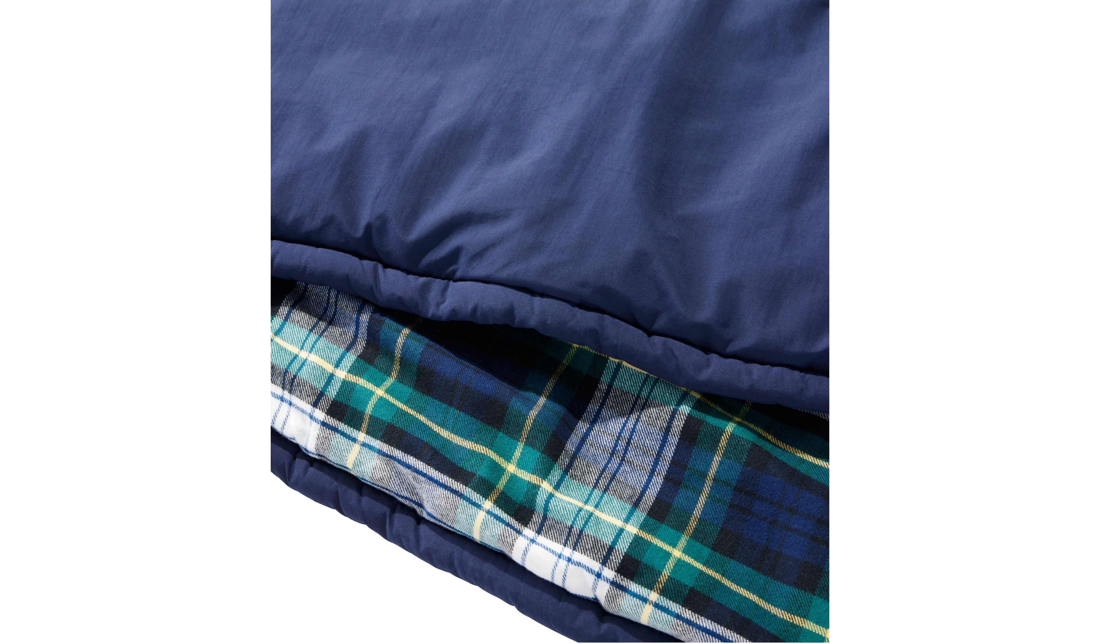 L.L.Bean Flannel Lined Camp Sleeping Bag, 40°