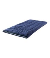 Kids' L.L.Bean Flannel Lined Camp Sleeping Bag, 40° Regatta Blue/Royal Stewart, Nylon