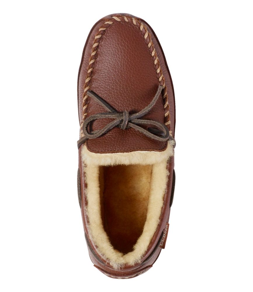 Women's Wicked Good Slippers, Moosehide Camp Moccasin, Brown, small image number 4