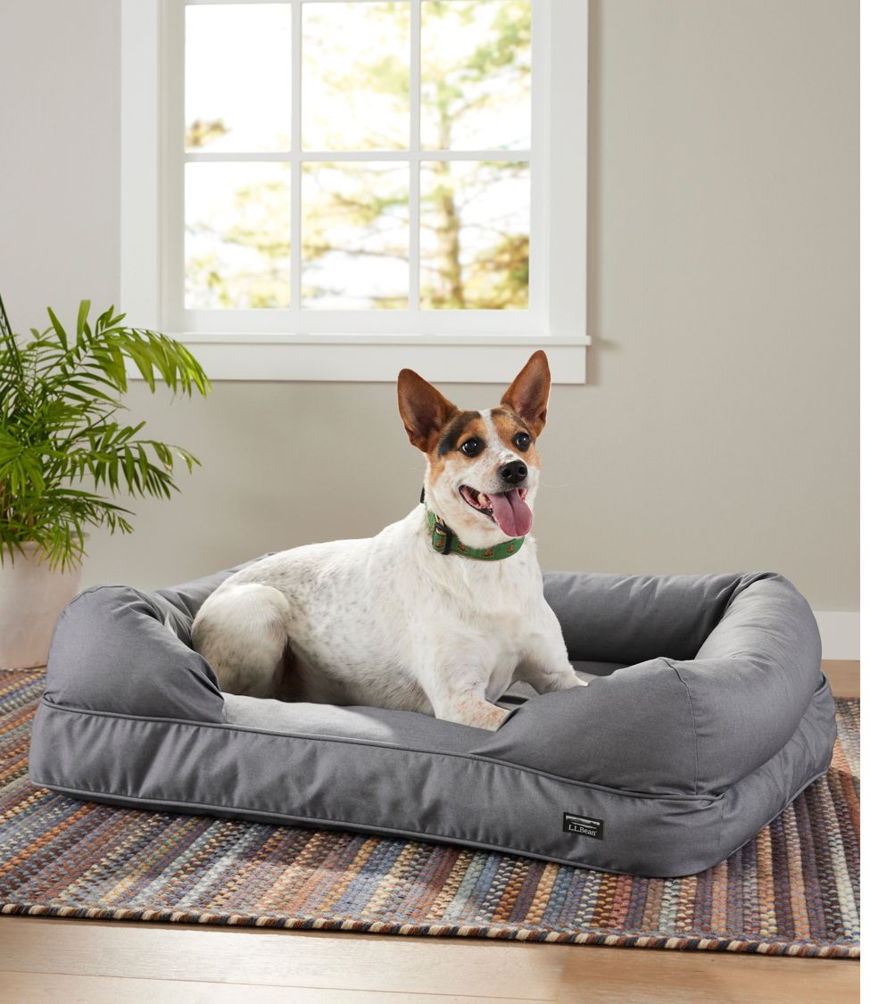 Denim deals dog bed