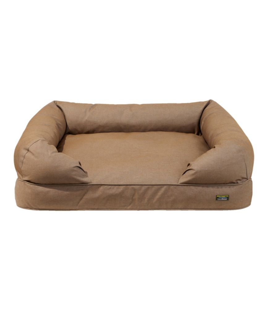 Premium Denim Dog Couch, Burlap, small image number 1