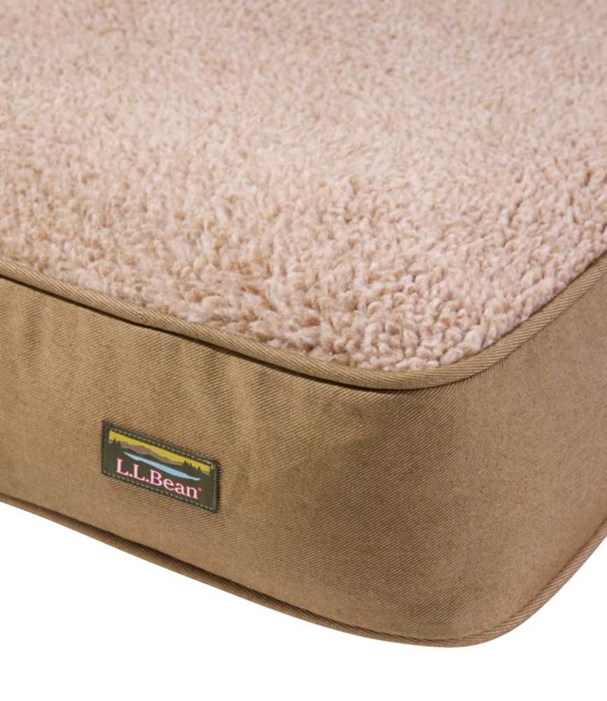 Premium Fleece Therapeutic Dog Bed, Rectangular