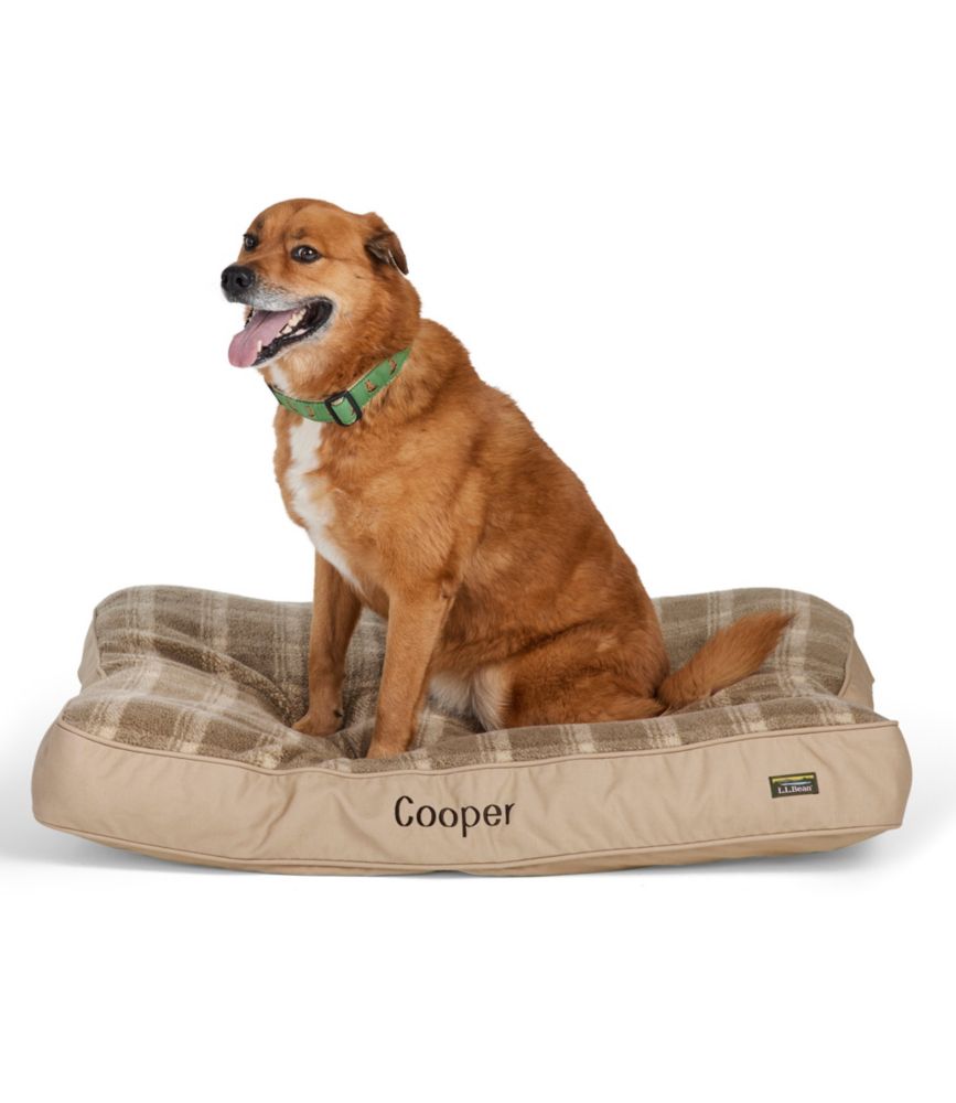 Premium Fleece Dog Bed, Rectangular