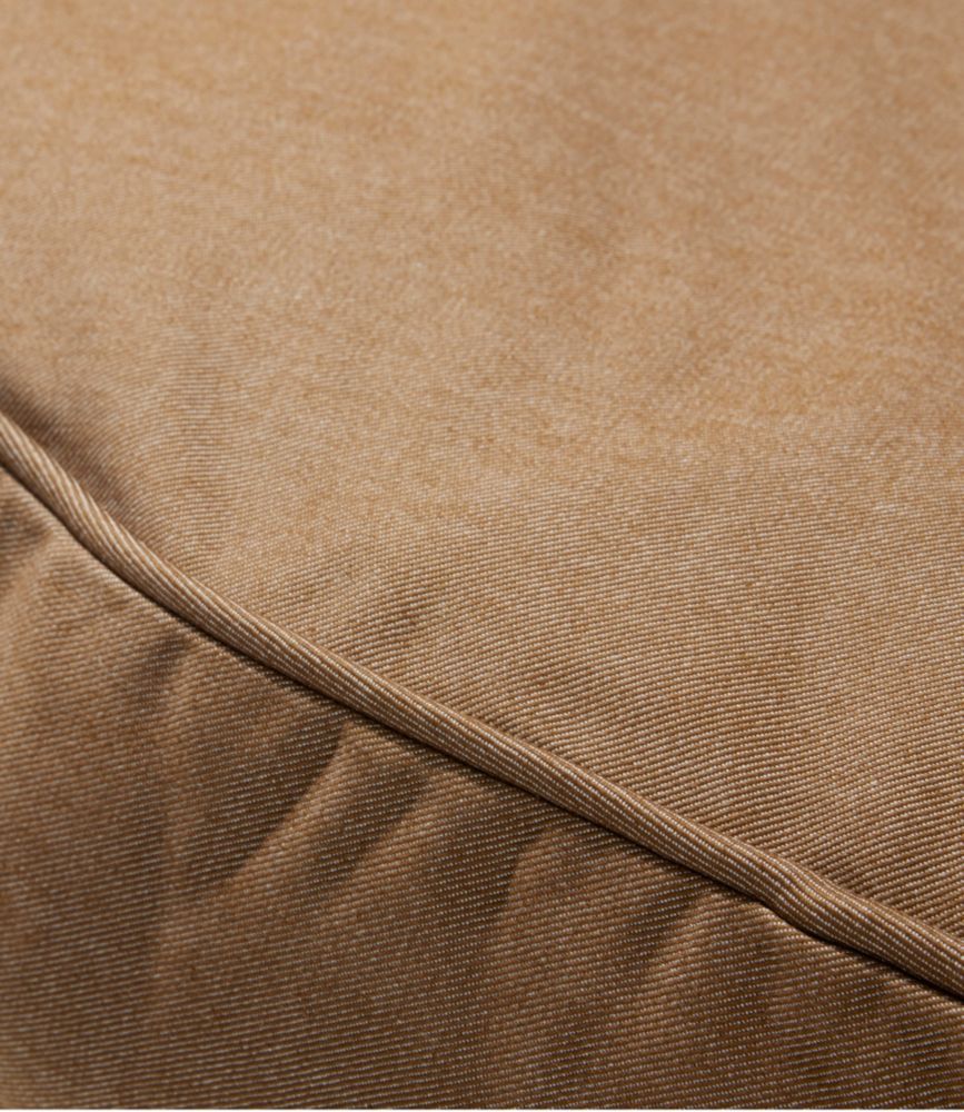 Premium Denim Dog Bed, Round, Khaki, small image number 5