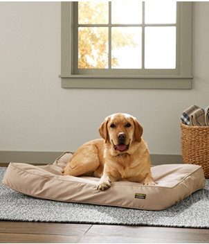 Premium Denim Dog Bed, Rectangular