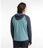 Men's Adventure Grid Fleece, Hooded Half-Zip Colorblock