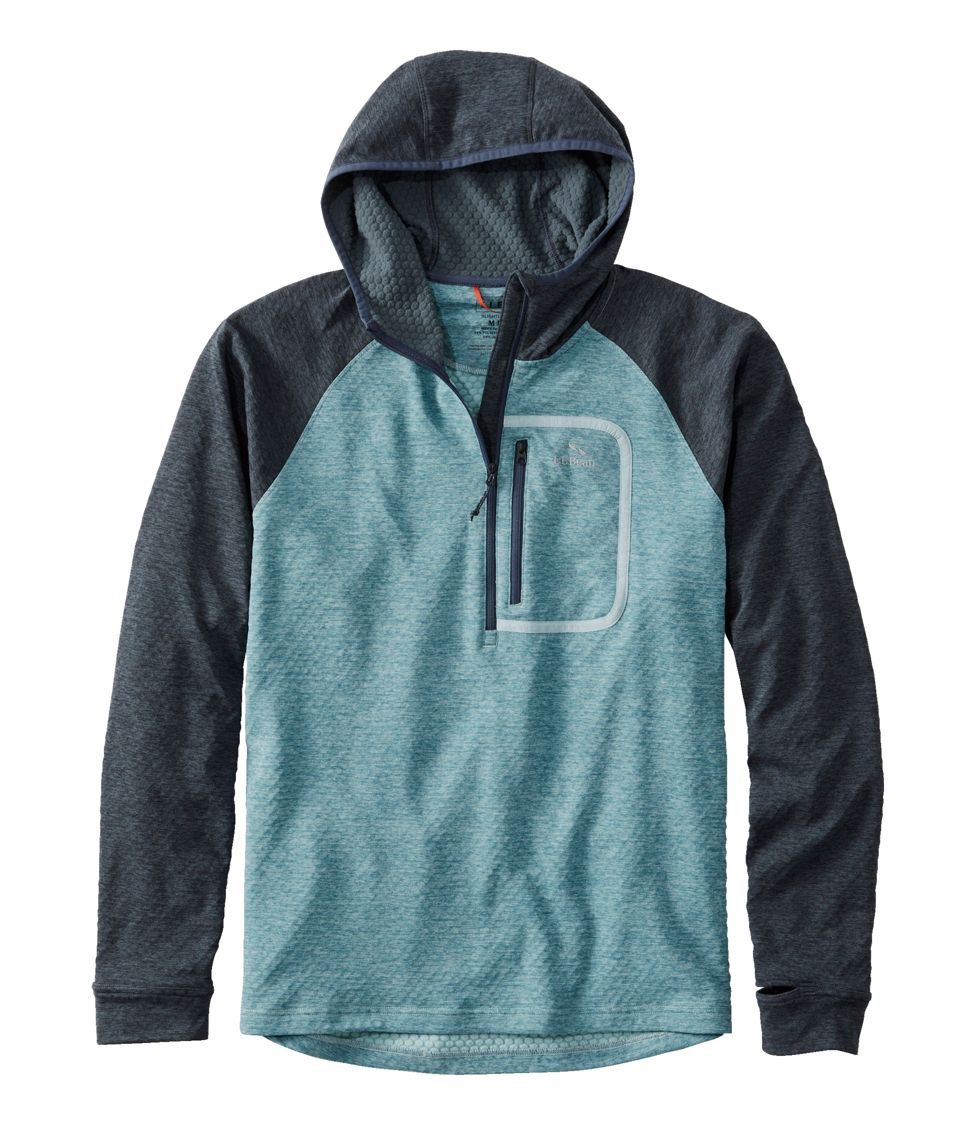 Hoodie with half clearance sleeves