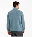 Men's Tumbled Sherpa Quarter-Zip Pullover, Deep Olive, small image number 2