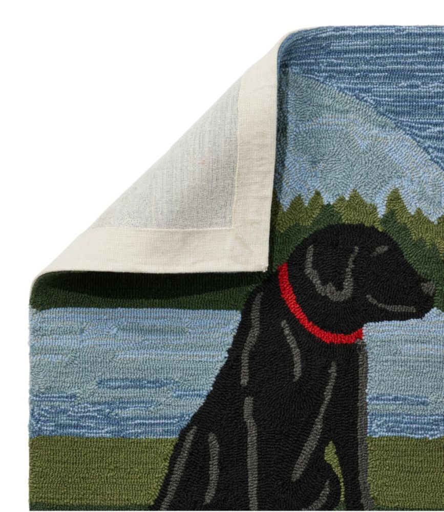 Indoor/Outdoor Vacationland Rug, Mountain Dogs