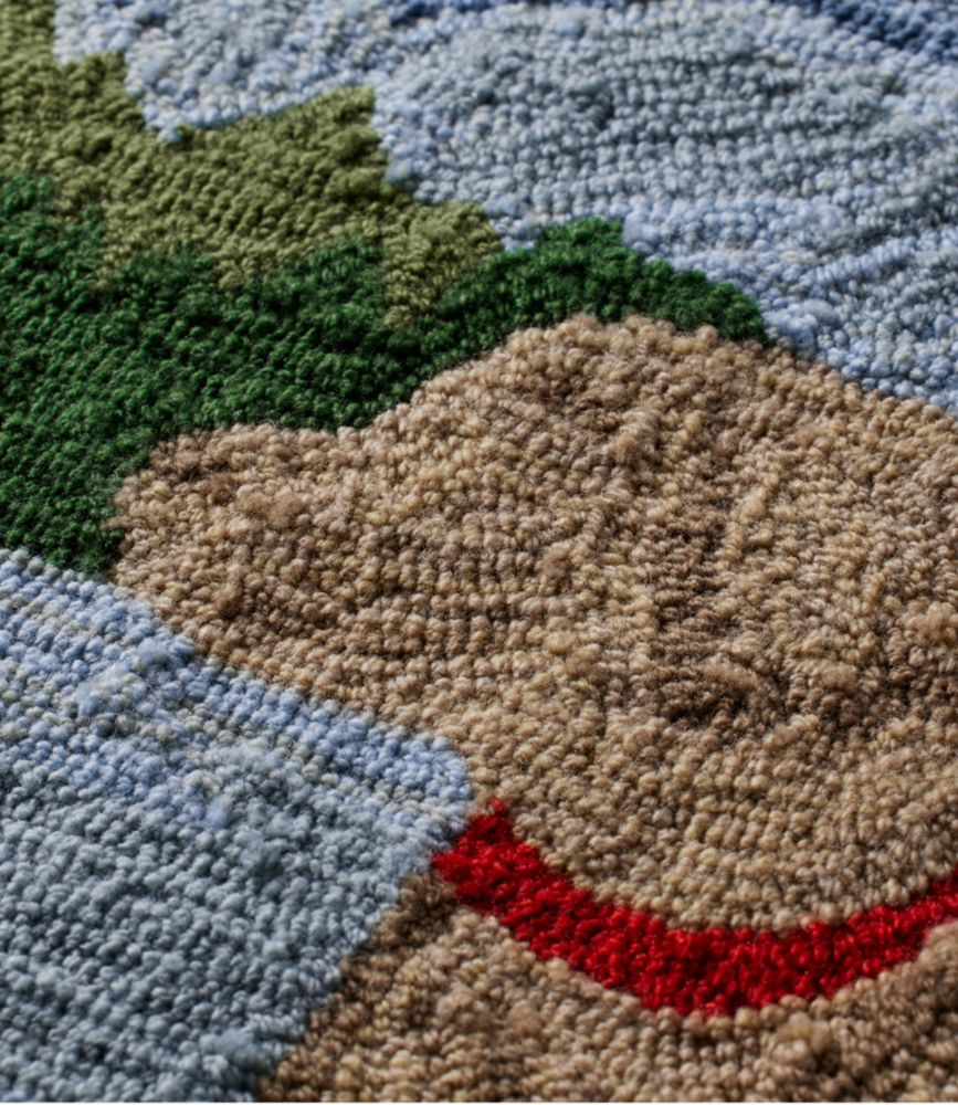 Indoor/Outdoor Vacationland Rug, Mountain Dogs