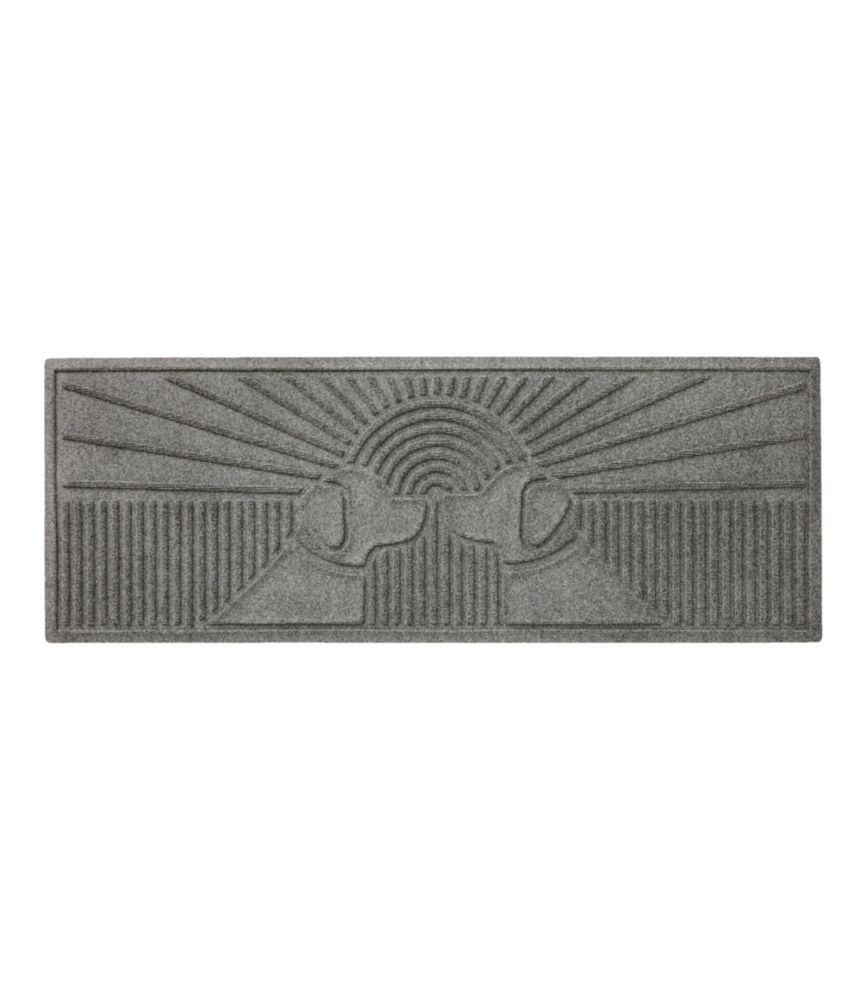 Everyspace Recycled Waterhog Wide Doormat, Sunrise Dogs