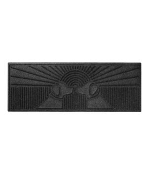 Everyspace Recycled Waterhog Doormat, Sunrise Dogs