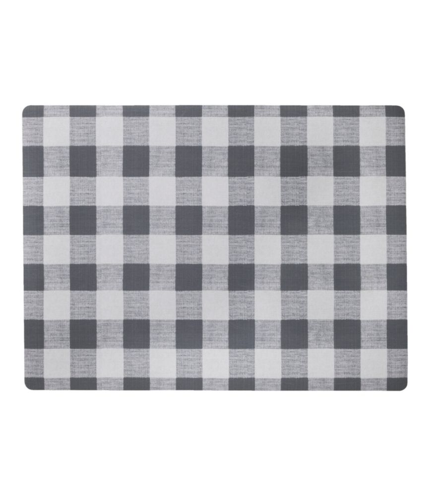 Office Chair Mat, Plaid, , small image number 1