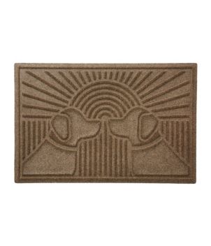 Everyspace Recycled Waterhog Doormat, Sunrise Dogs