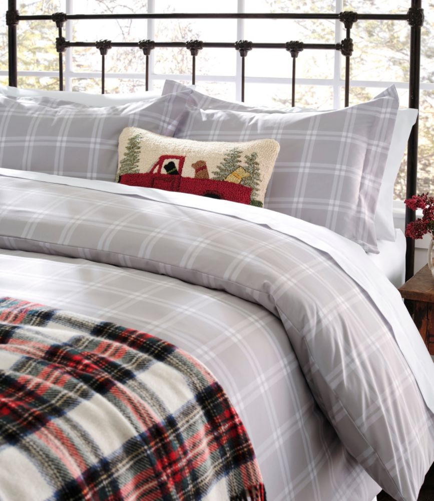 Wool Hooked Throw Pillow, Dog Trio, 14" x 20"