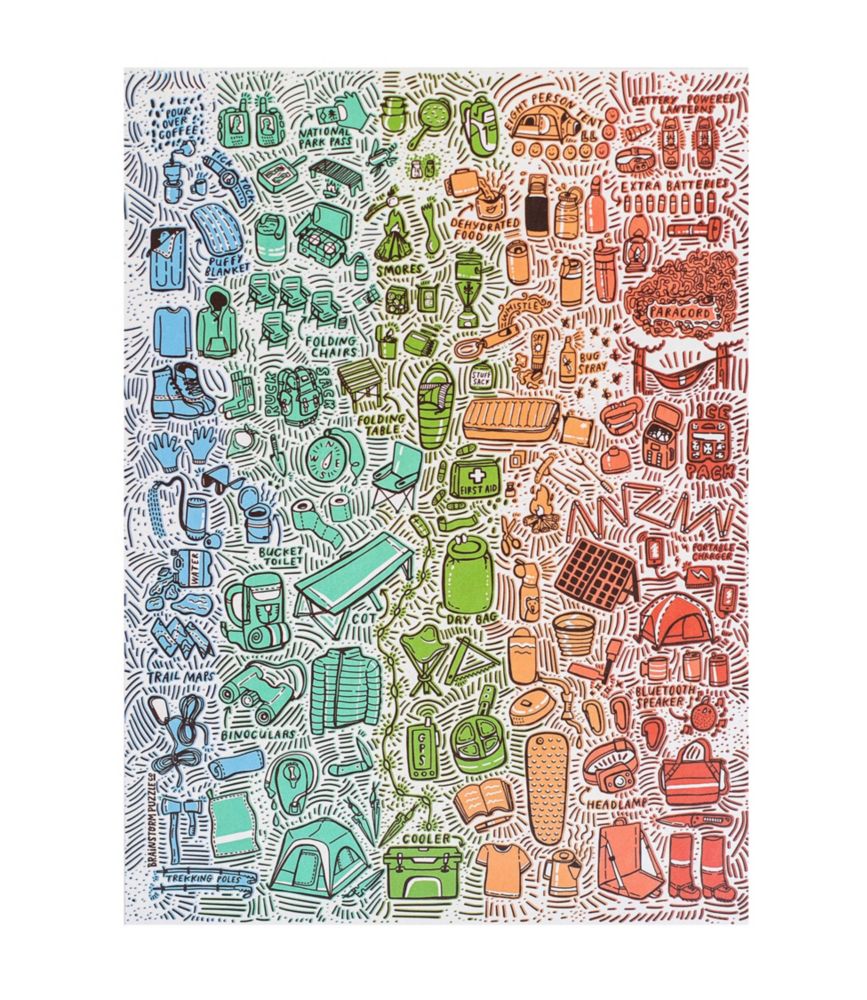 Camp Life Puzzle, 500 pieces