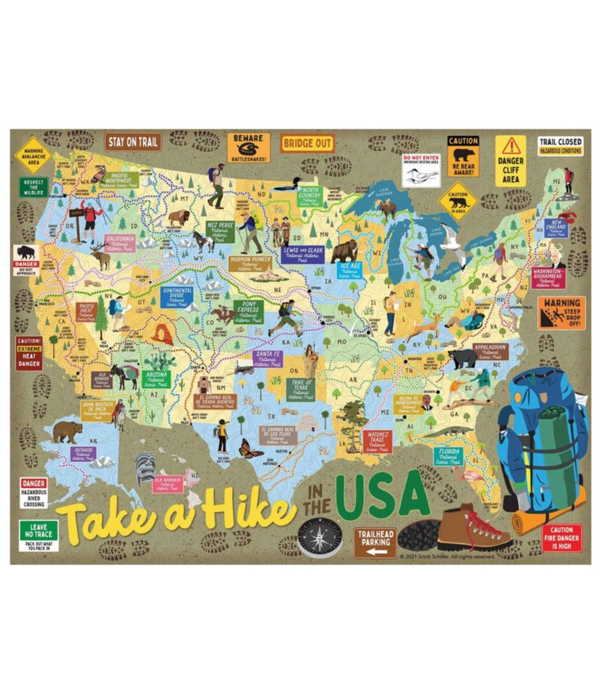 Take A Hike Puzzle, 500 pieces