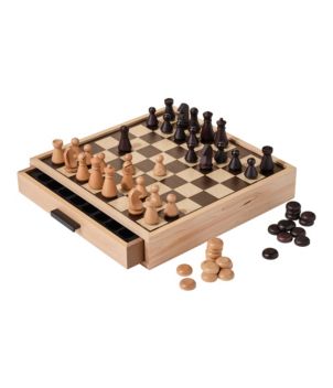 Chess & Checkers Deluxe Board Game