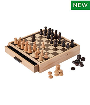 Chess & Checkers Deluxe Board Game