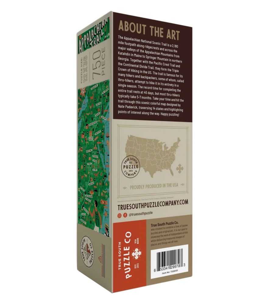 Appalachian Trail Puzzle, 750 pieces