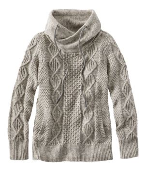 Women's Signature Cotton Funnelneck Sweater