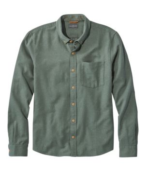Men's Signature Donegal Woven Shirt, Long-Sleeve