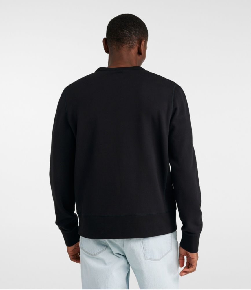 Men's Signature Rugged Crewneck Sweatshirt, Navy/1912, small image number 3